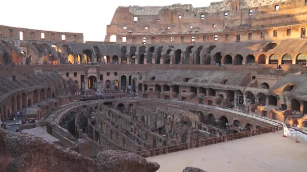 Coliseu em Roma — Vídeo de Stock