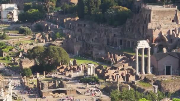 Вид на Рим — стокове відео