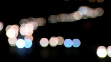 Gece karayolu trafiği