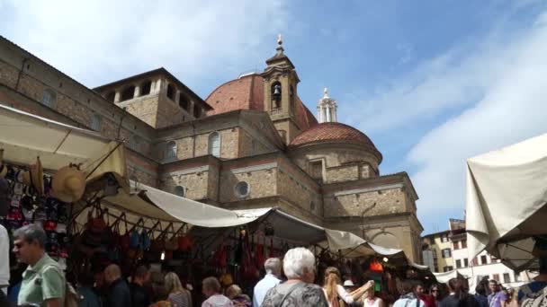 Basilica di San Lorenzo — Stock video