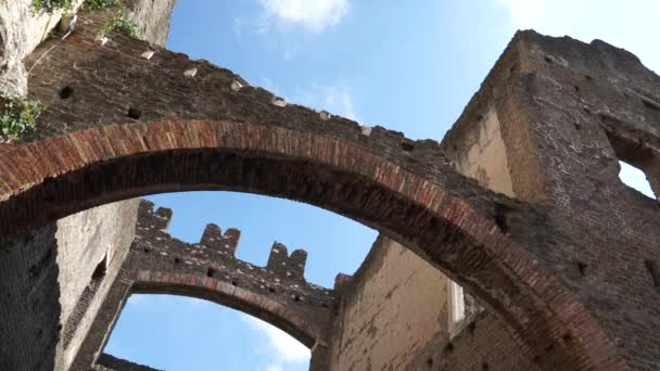 Ruins in Appia — Stock Video