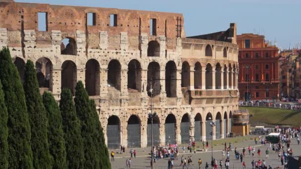 Coliseo en Roma — Vídeos de Stock