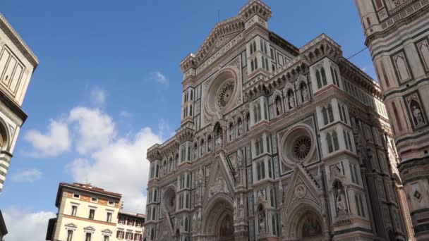 Piazza del Duomo in Florenz — Stockvideo