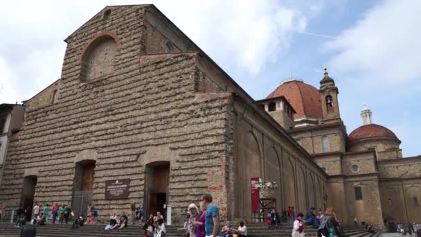 Basilica di San Lorenzo — Stock video