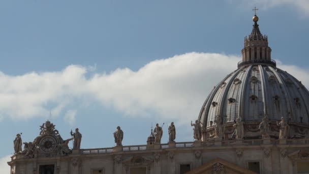 Vatican in rom — Stockvideo