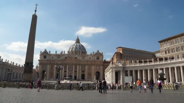 Vatican in rom — Stockvideo