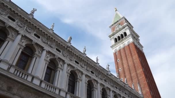 San Marco Piazza em Veneza — Vídeo de Stock