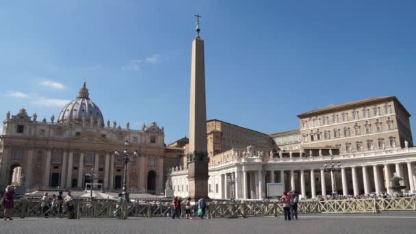 Vatikán v Římě — Stock video