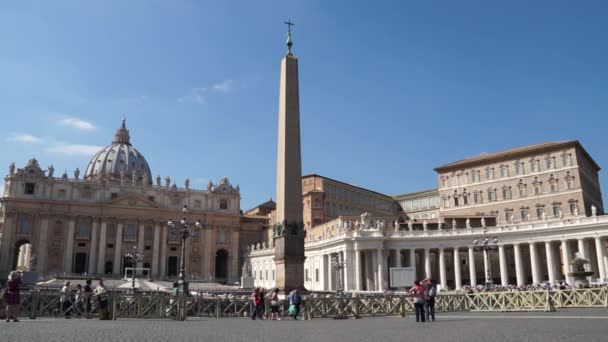 Vatican in rom — Stockvideo