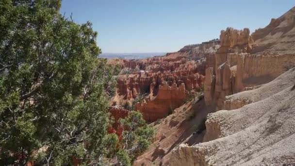 Vinç atış Zion National Park — Stok video