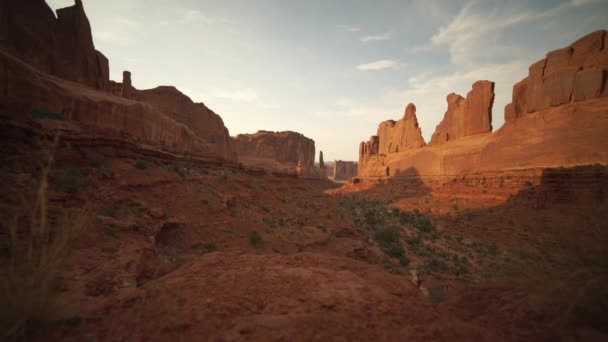 Dolly Shot of Arches National Park — Stock Video