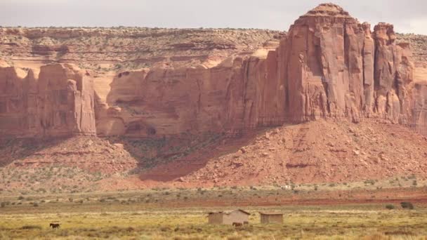 Scene from Monument National Park — Stock Video