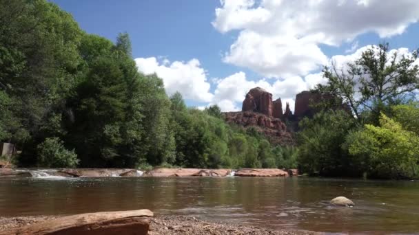 Kathedraal Rock in Arizona — Stockvideo