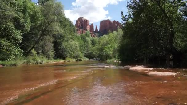 Kathedraal Rock in Arizona — Stockvideo