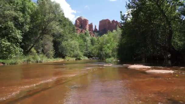 Kathedraal Rock in Arizona — Stockvideo