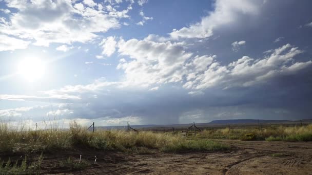 Storm moln tid förflutit i sydvästra USA — Stockvideo