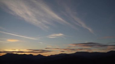 Dramatik zaman atlamalı Nantahala Ulusal Ormanı