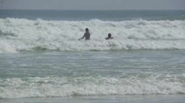 Tipik bir Florida plaj sahnesinde