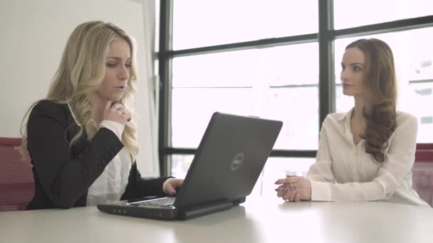 Una escena de una reunión de negocios — Vídeo de stock