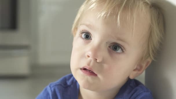 Une scène dans la journée moyenne d'un enfant — Video