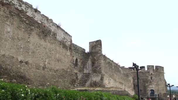 Overlooking view of Thessaloniki, Greece — Stock Video