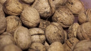 Makroda fındıklar yumuşak bir kamera hareketiyle kapanır