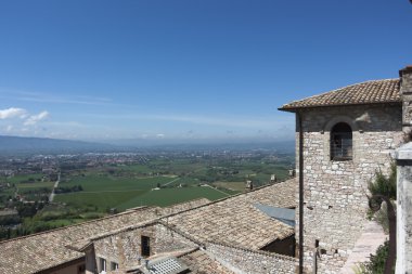 Assisi - panoramik görünüm