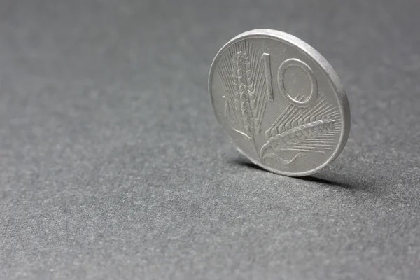 Ten Lira coin from Italy — Stock Photo, Image