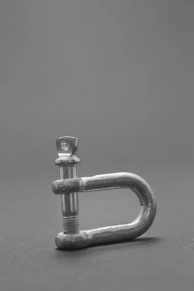 Carabiner steel screw — Stock Photo, Image