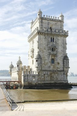 Belem Tower is a fortified tower located in the civil parish of clipart