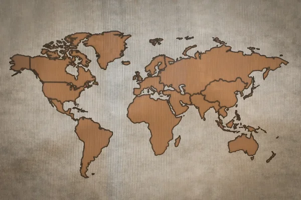 Mapa do mundo, fundo do mundo — Fotografia de Stock