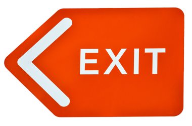 Park çıkış işareti