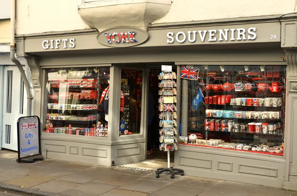 Souvenir shop in York UK