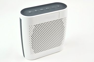 Beyaz Bluetooth sözcü