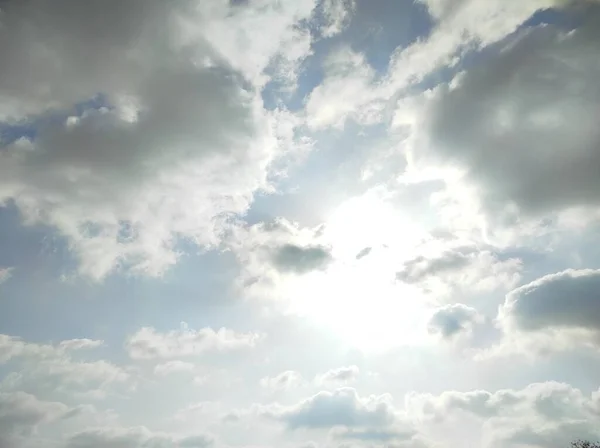 Nanılmaz Fotoğraf Gökyüzü Bulutları Hava Durumu — Stok fotoğraf
