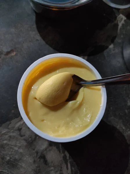 Krim Susu Manis India Item Makanan — Stok Foto