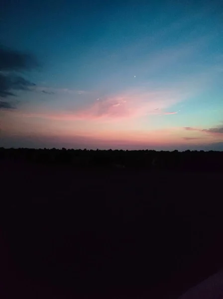 Hermoso Atardecer Ver Fotos Fondo — Foto de Stock