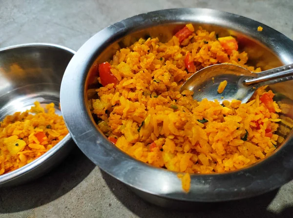 A Indian Gujarat Poha Food Items Photos