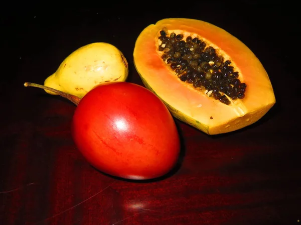 Tropical Fruits Table — Stock Photo, Image