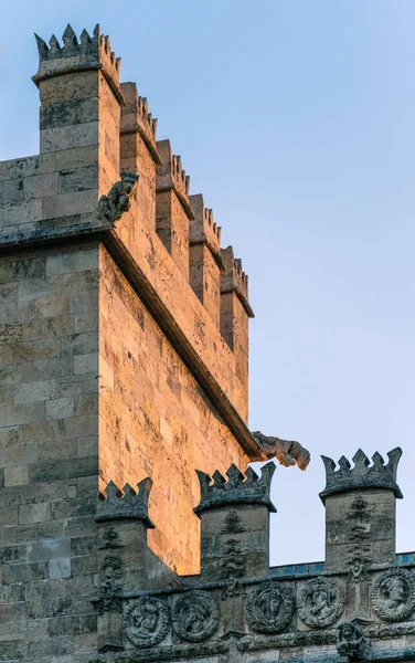 Valencia España Noviembre 2020 Torre Piedra Unesco Patrimonio Humanidad Lonja — Foto de Stock