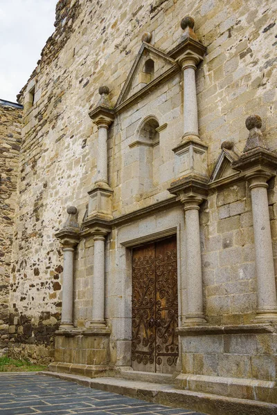 Fachada Principal Estilo Renacentista Iglesia Del Mare Deu Dels Angels — Foto de Stock