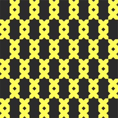 Soyut Geometrik Tarzlı Kusursuz Şekil Vektörü. Örnek Şekil ve Satır tekrarlanıyor. Moda İç Tasarımı, Duvar Kağıdı, Tekstil Endüstrisi.