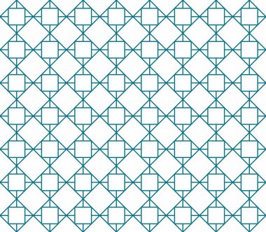 Kusursuz geometrik süslemeli vektör deseni. Tasarım elementi