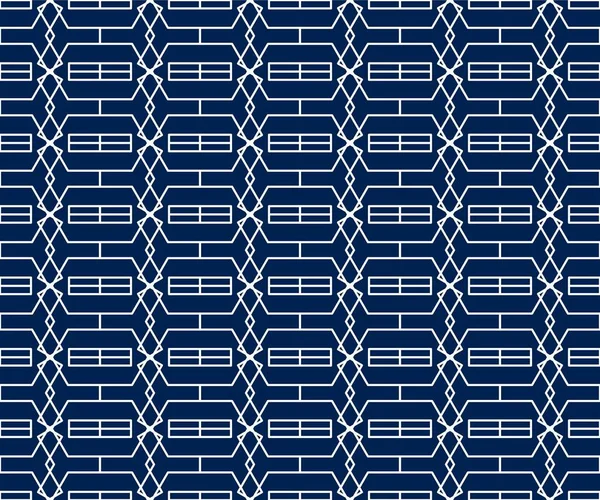 Seamless Vector Pattern Ornamental Style Design Prints Fabrics Textile Surface — Stock Vector