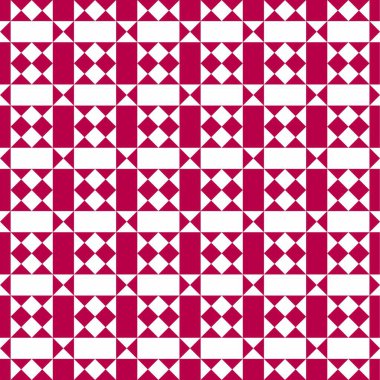 Geometrik süslemeli vektör deseni. Kusursuz tasarım. Tekstil, palyaço, halı, warp, kitap kapağı, giysiler için mozaik dokusu.