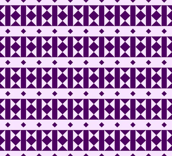 Geometrisches Fliesenmuster Der Wiederholung Nahtloser Hintergrund Mosaikornament Arabischen Stil Violette — Stockvektor