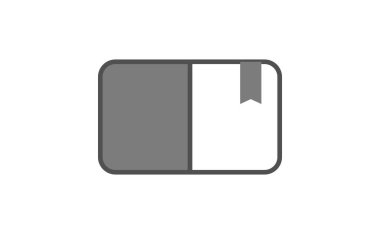 Not defteri simgesi. Vektör İllüstrasyonu. düz dizayn ögeleri.