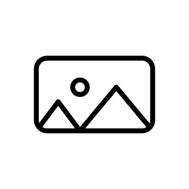 resim simgesi. Vektör illüstrasyonu.