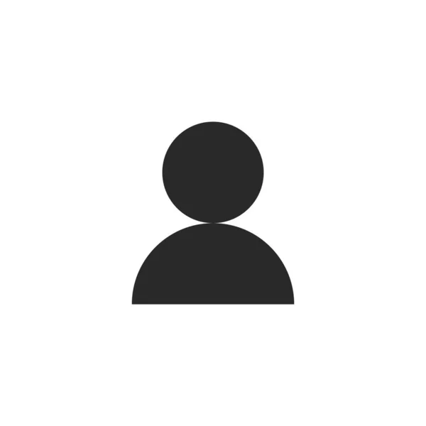 Kullanıcı Simgesi Vektör Logo Şablonu Tasarım Elemanı Vektör Illüstrasyonu — Stok Vektör