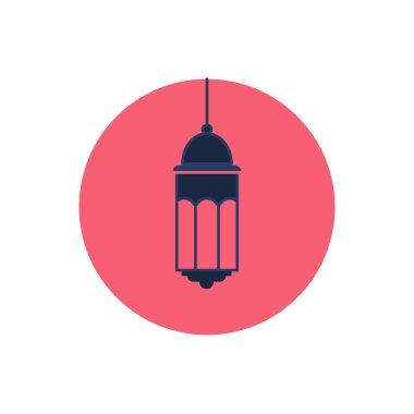 Arap lamba ikonu tasarımı. Vektör yanılsaması.